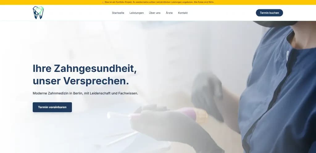 Dental Clinic Website